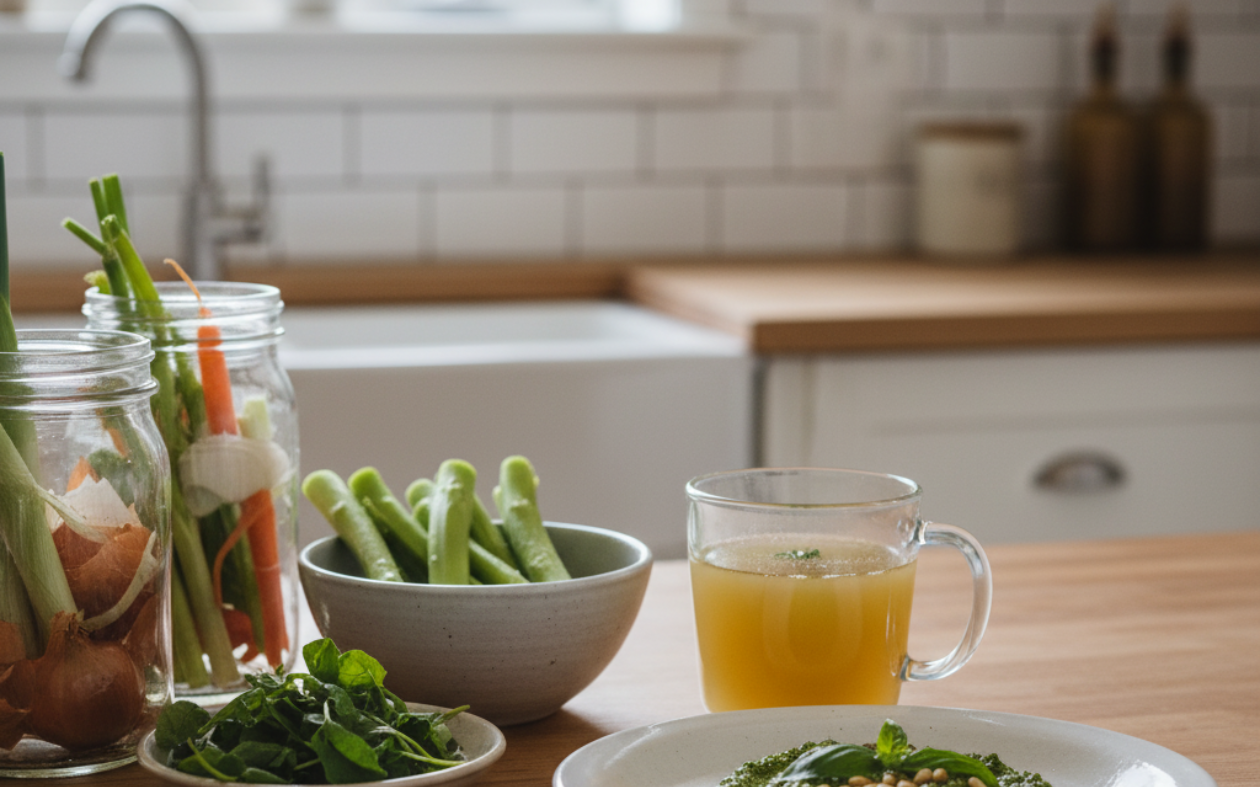 Bekijk deze afbeelding van De Ultieme Zero Waste Keuken: Van Overblijfsel tot Hoogstandje op Bedrijf