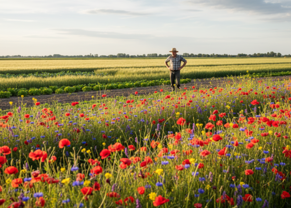 Afbeelding voor blogpost Biologische Boeren als Bewaarders van Biodiversiteit: Een Groene Revolutie op het Platteland op Bedrijfsnaam