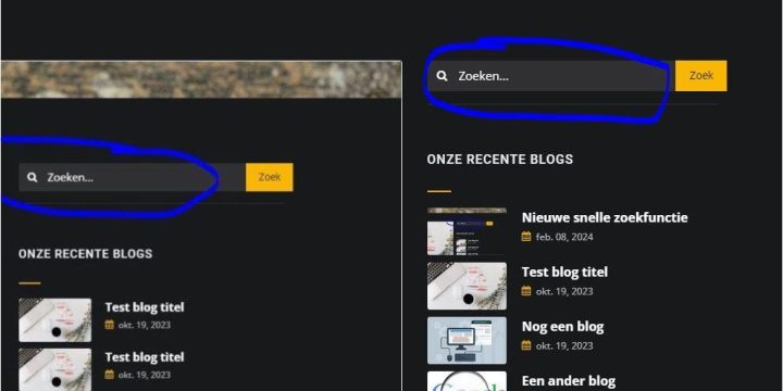 Bekijk deze afbeelding van blog Nieuwe snelle zoekfunctie en Craft, cms, Spring Snel op Webburo Spring BV