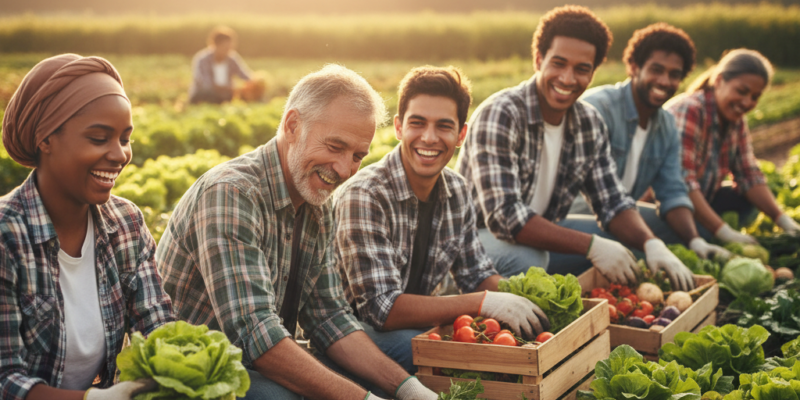 Bekijk deze afbeelding van Meer dan Eten: De Sociale Impact van de Biologische, Korte Ketens op Bedrijf