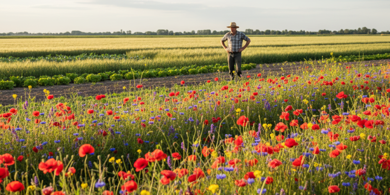 Bekijk deze afbeelding van Biologische Boeren als Bewaarders van Biodiversiteit: Een Groene Revolutie op het Platteland op Bedrijf
