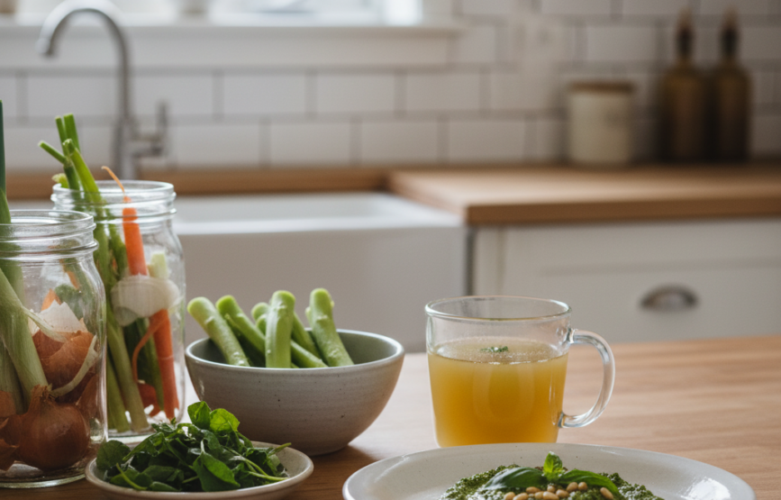 Bekijk deze afbeelding van De Ultieme Zero Waste Keuken: Van Overblijfsel tot Hoogstandje op Bedrijf